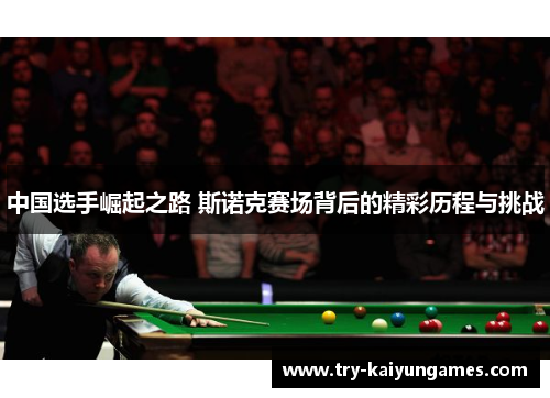 中国选手崛起之路 斯诺克赛场背后的精彩历程与挑战