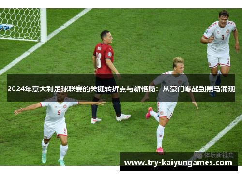2024年意大利足球联赛的关键转折点与新格局：从豪门崛起到黑马涌现